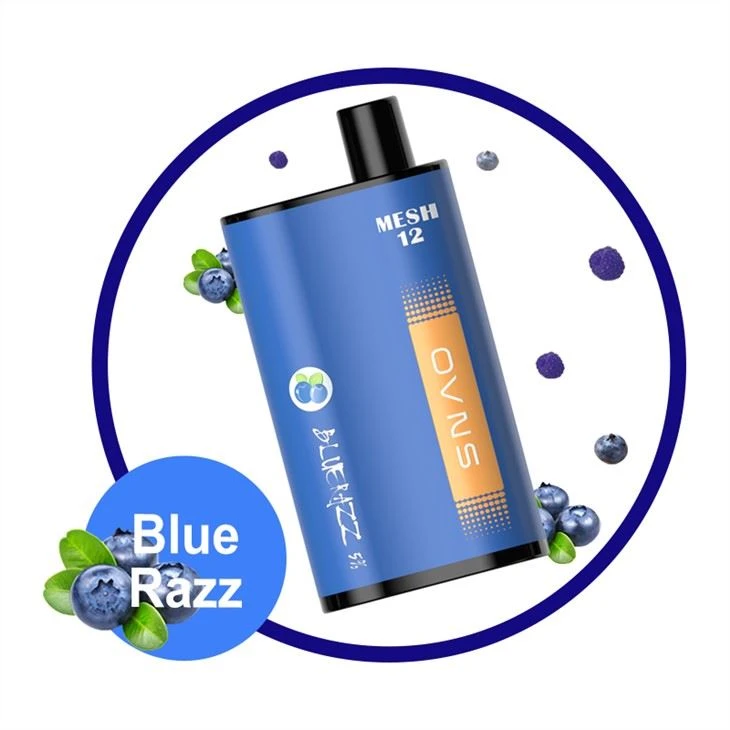 BLUEBERRY RASPBERRY Nic SALT جهاز يمكن التخلص منه