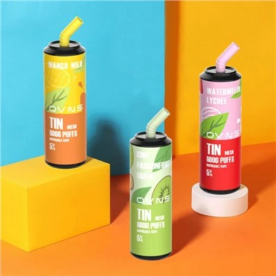 Ovns Tin Mesh 6000 نفث VAPE المتاح